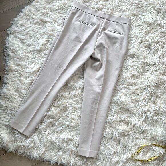 Ann Taylor Cropped Khaki Classic Cotton Blend Pant - Picture 9 of 11